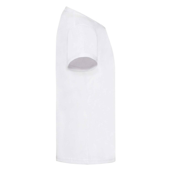 Biała koszulka dziewczęca Valueweight Fruit of the Loom