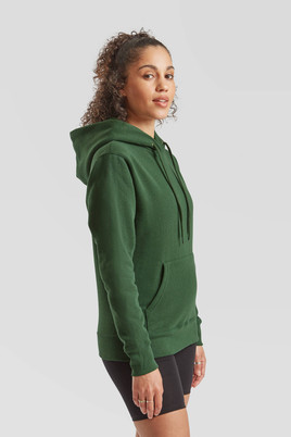 Zielona bluza z kapturem Hooded Sweat Fruit of the Loom