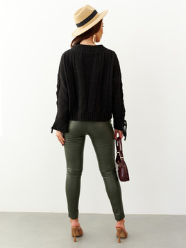 Sweter Alpaka Cocomore czarny