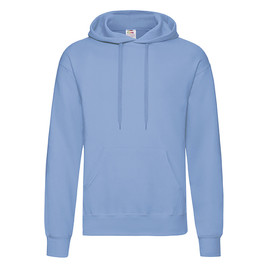 Niebieska bluza męska Hooded Sweat Fruit of the Loom 
