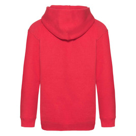 Czerwona bluza dziecięca Hooded Sweat Fruit of the Loom