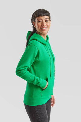 Zielona bluza z kapturem Hooded Sweat Fruit of the Loom