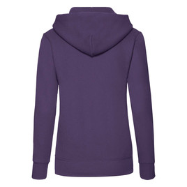 Fioletowa bluza z kapturem Hooded Sweat Fruit of the Loom 