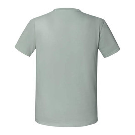 Zielona koszulka męska Iconic 195 Ringspun Premium Fruit of the Loom