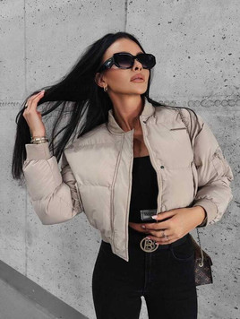 Krótka beżowa kurtka PHONIX O'la Voga