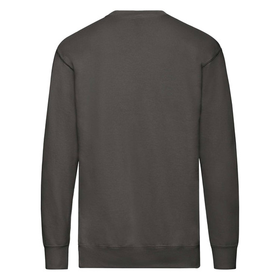 Grafitowa bluza męska Lightweight Set-in-Sweat Sweat Fruit of the Loom