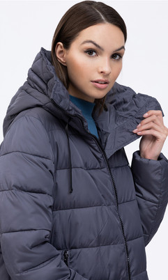 Szara kurtka zimowaTiffi-Fiffi-Lady M