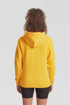 Żółta Błękitna bluza z kapturem Hooded Sweat Fruit of the Loom