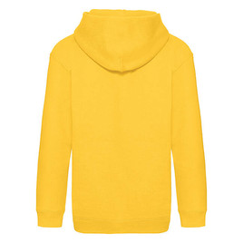 Żółta bluza dziecięca Hooded Sweat Fruit of the Loom