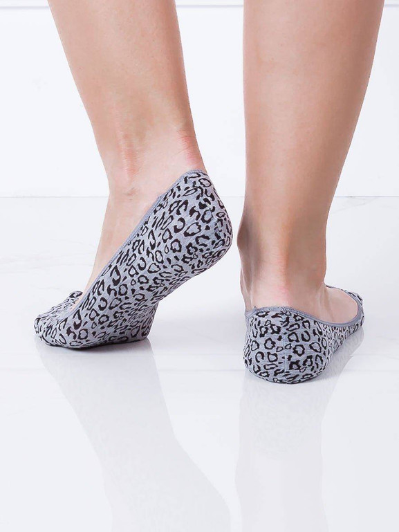 Stopki panterka szare 5-pak