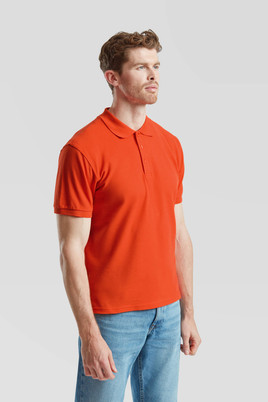 Pomarańczowa koszulka męska Iconic Polo Friut of the Loom