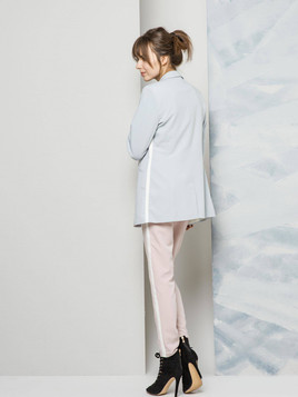 Żakiet Lemonada zapinany na napy błękitny