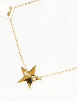 Bransoletka pozłacana z zawieszkami