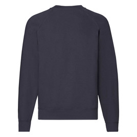 Granatowa bluza męska Raglan Sweat Fruit of the Loom 