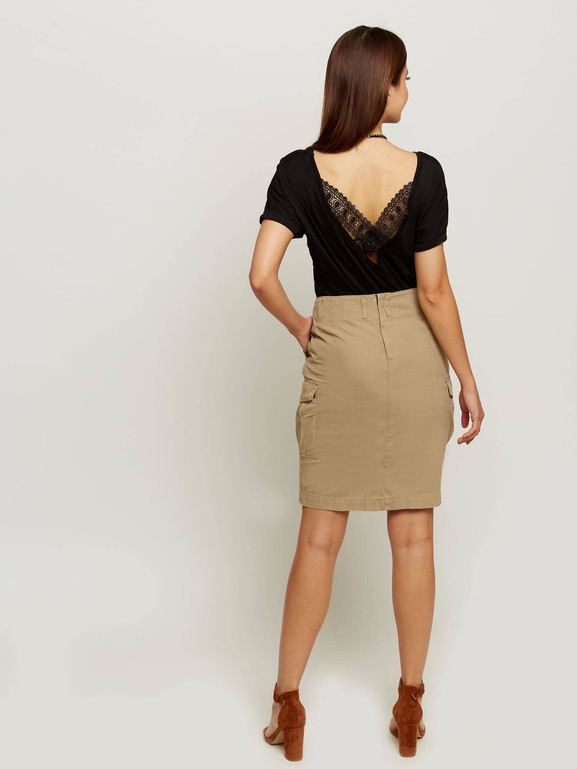 Spódnica bojówka khaki