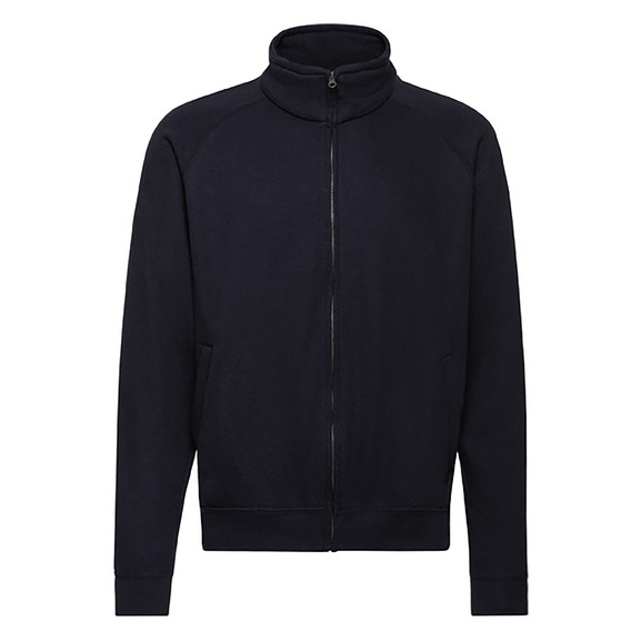 Granatowa bluza męska Sweat Jacket Fruit of the Loom