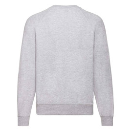 Szara bluza męska Raglan Sweat Fruit of the Loom