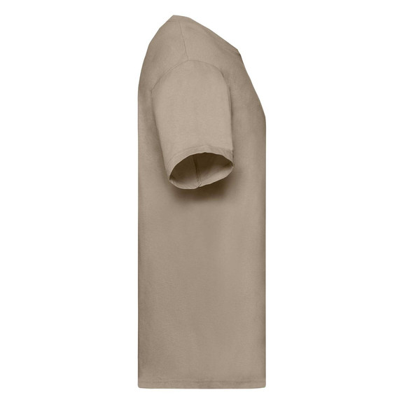 Khaki koszulka męska Valueweight Fruit of the Loom