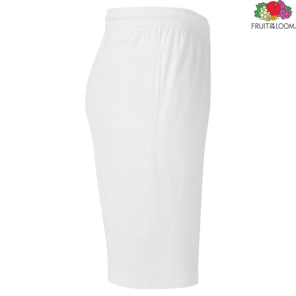 Białe szorty męskie Iconic 195 Jersey Fruit of the Loom