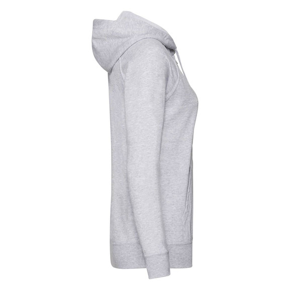 Szara bluza z kapturem Lady fit Fruit Of The Loom
