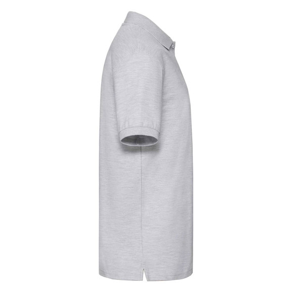 Jasno szara koszulka męska Premium Polo Friut of the Loom