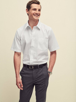 Biała koszula męska Poplin Fruit of the Loom