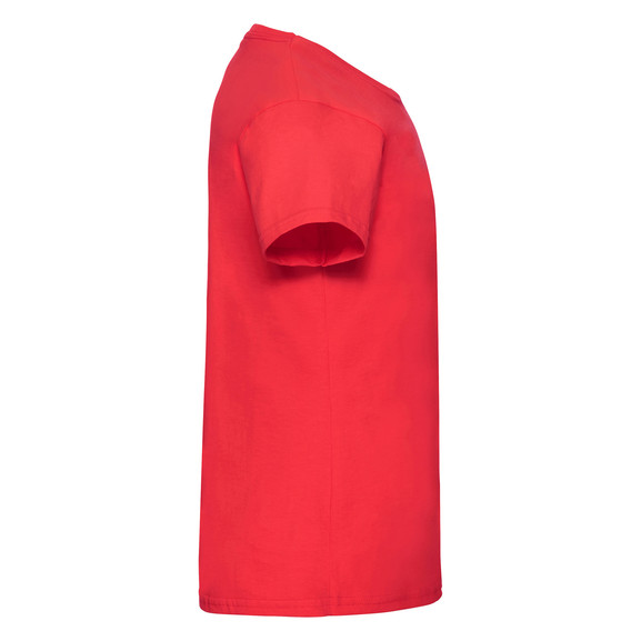 Czerwona koszulka dziewczęca Valueweight Fruit of the Loom