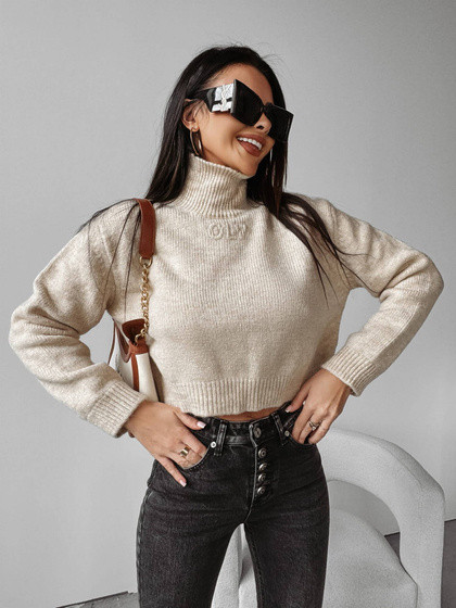 Beżowy golf LEILA OLAVOGA