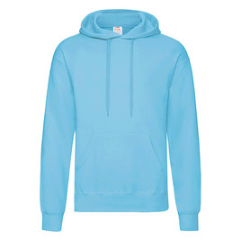 Niebieska bluza męska Hooded Sweat Fruit of the Loom 