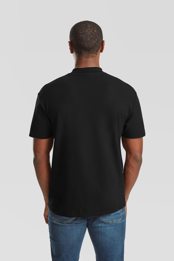 Czarna koszulka męska polo Original Polo Friut of the Loom