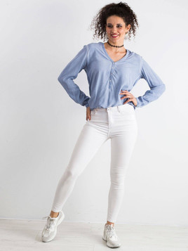 Koszula dekatyzowana niebieska