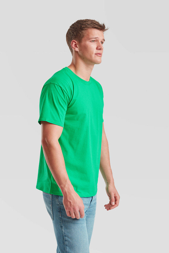 Zielona koszulka męska Valueweight Fruit of the Loom