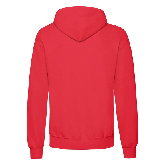 Czerwona bluza męska Hooded Sweat Fruit of the Loom