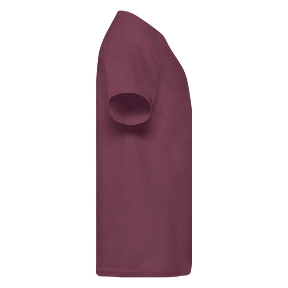 Burgundowa koszulka dziecięca Oryginal Fruit of the Loom