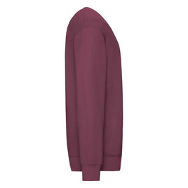 Burgundowa bluza męska Lightweight Set-in-Sweat Sweat Fruit of the Loom