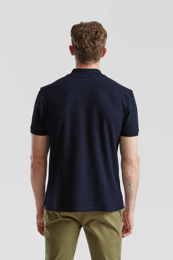 Granatowa koszulka męska Iconic Polo Friut of the Loom