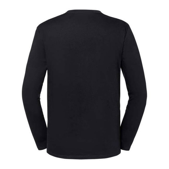 Czarna koszulka męska Iconic 195 Ringspun Premium Fruit of the Loom