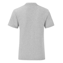 Szara koszulka dziewczęca Iconic Fruit of the Loom 