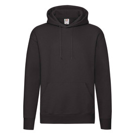 Czarna bluza męska z kapturem Hooded Sweat Fruit of the Loom 