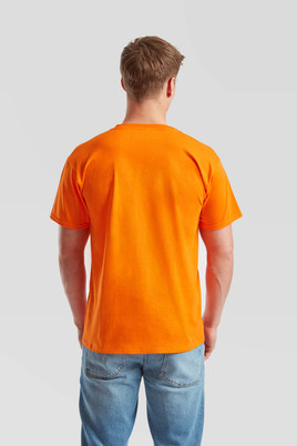 Pomarańczowa koszulka męska Valueweight Fruit of the Loom 