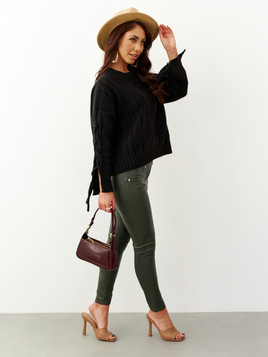 Sweter Alpaka Cocomore czarny