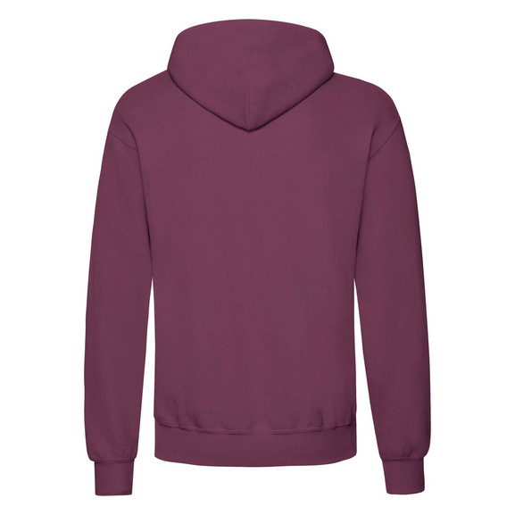 Burgundowa bluza męska Hooded Sweat Fruit of the Loom
