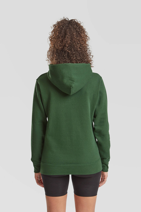 Zielona bluza z kapturem Hooded Sweat Fruit of the Loom