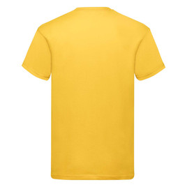 Żółta koszulka męska Original Fruit of the Loom