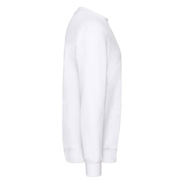 Biała bluza męska Set-in Sweat Fruit of the Loom 