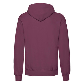 Burgundowa bluza męska Hooded Sweat Fruit of the Loom 