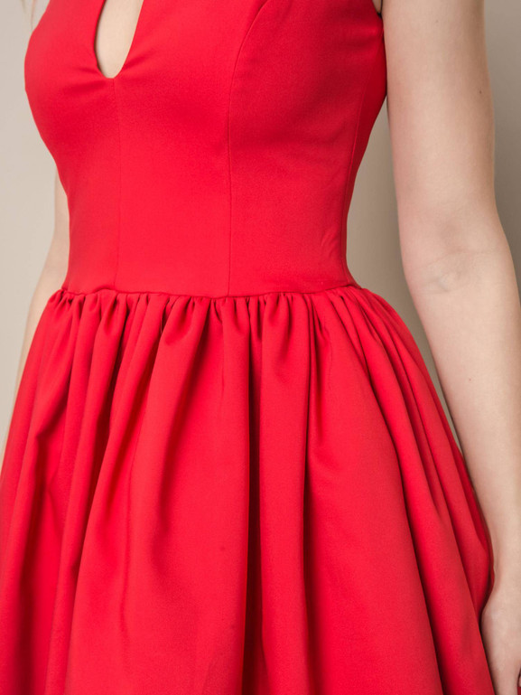 SUKIENKA MISS CITY TYPU BOMBKA CZERWONA