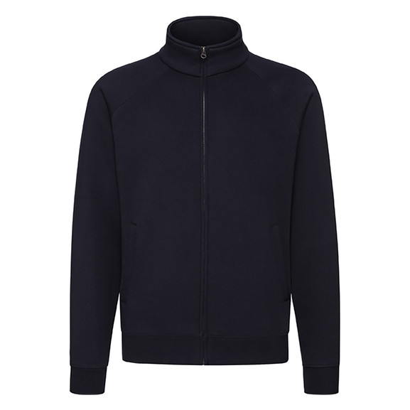 Granatowa bluza męska rozpinana Sweat Jacket Fruit of the Loom