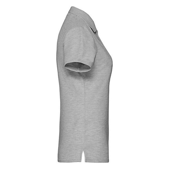 Szara koszulka damska Polo Fruit of the Loom