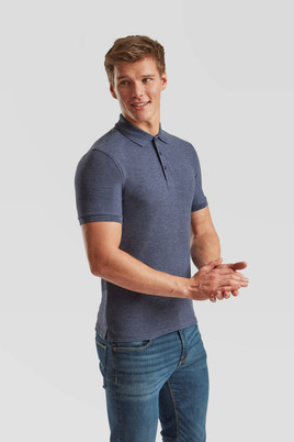 Granatowa koszulka męska Iconic Polo Friut of the Loom